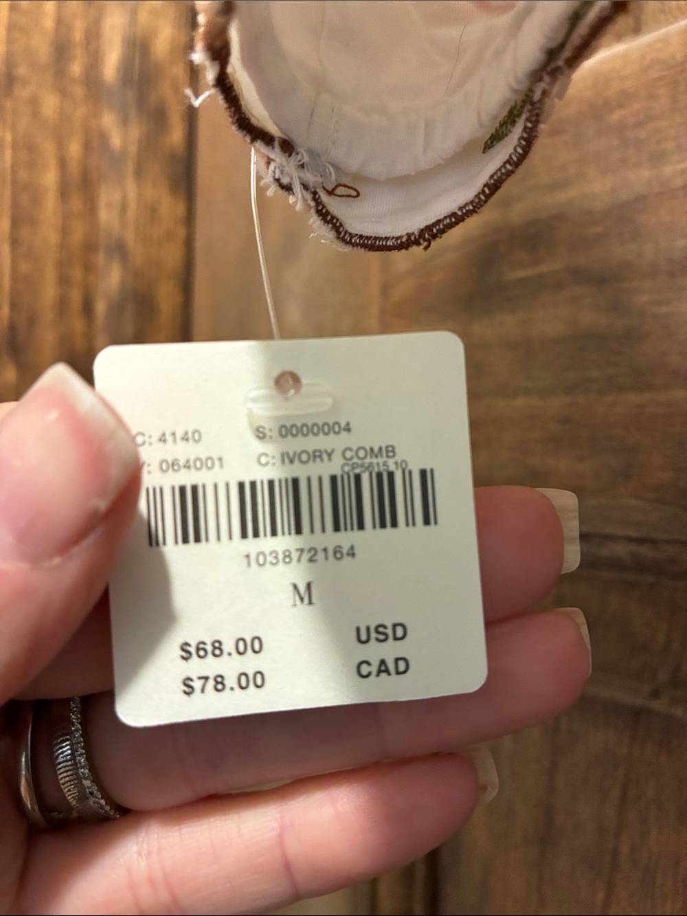 Anthropologie: LyreBird Embroidered Floral Bralette - Picture 2 of 8